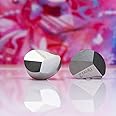 HiFiGo DUNU Kima2 DLC Composite Diaphragm Dynamic Driver IEM, 1DD in-Ear Monitor Earphones Stainless Steel Housing 3.5MM and 4.4MM Plugs Included (Silver)