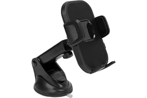 Generic Car Phone Holder Strong Grip Handsfree Air Fit for Vent Mount 360 Degree Rotation for Navigation Driving, Durable ABS