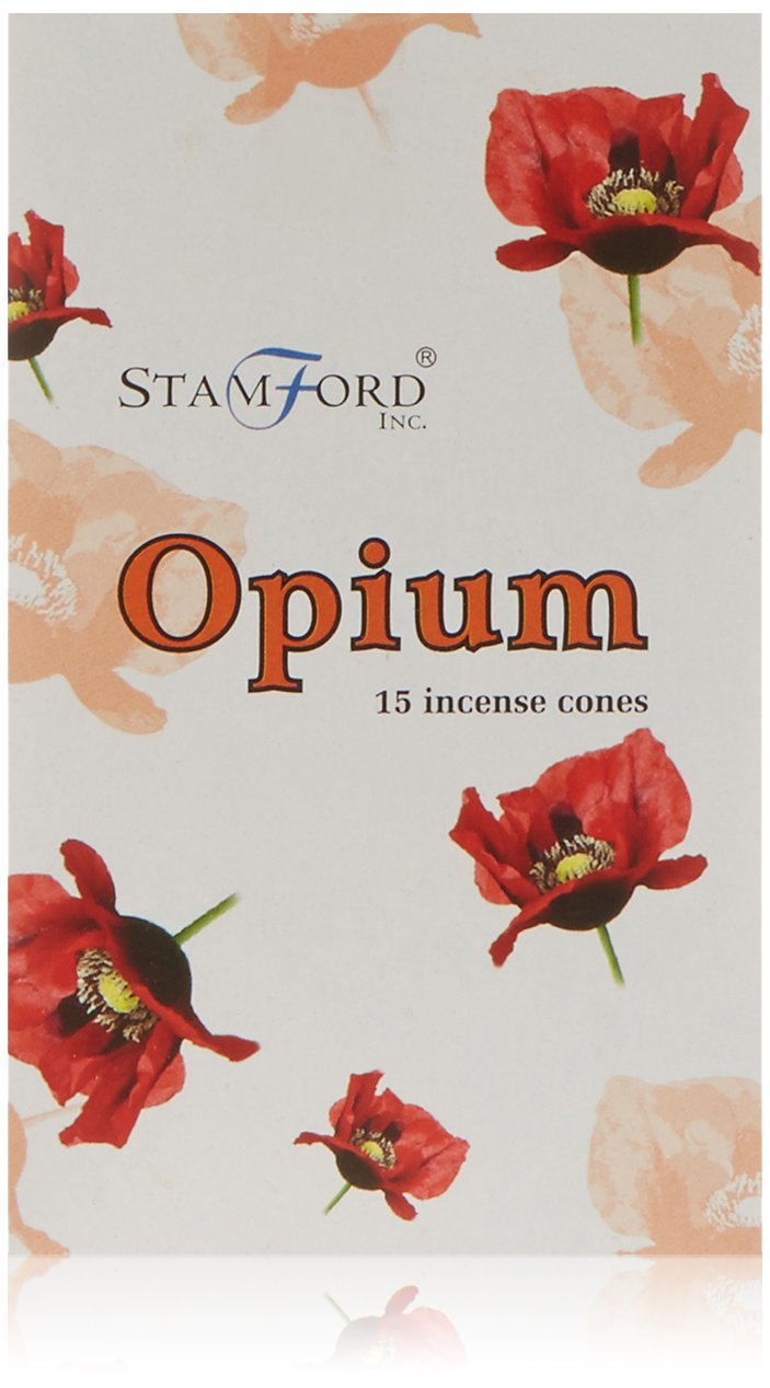 Stamford Opium Incense Cones, 15 Cones x 12 Packs