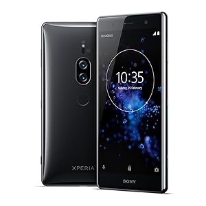Sony Xperia XZ2 Premium Unlocked Smartphone - Dual SIM - 5.8" 4K HDR Screen - 64GB - Chrome Black (US Warranty)