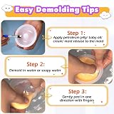FUNSHOWCASE Taba Squishy Maker Kit Gel Donut Silicone Mould Pigment view 5