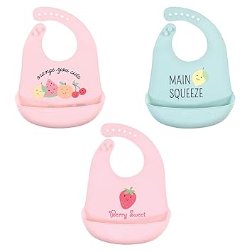 hudson baby silicone bibs