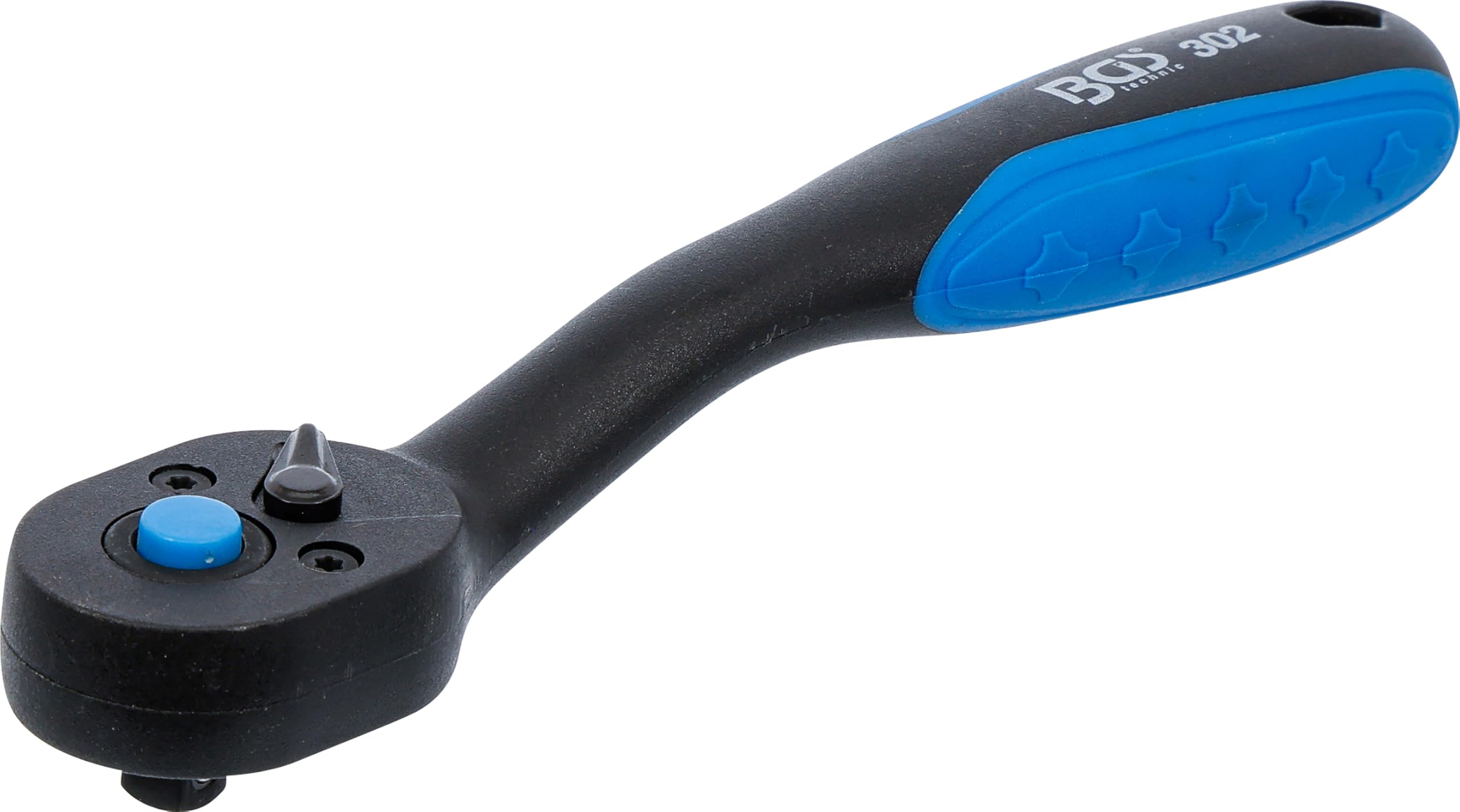 BGS 302 | Reversible Ratchet, plastic body | 6.3 mm (1/4")