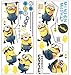 RoomMates RMK2107GC Despicable Me 2 Growth Chart Peel and Stick Wall Decals