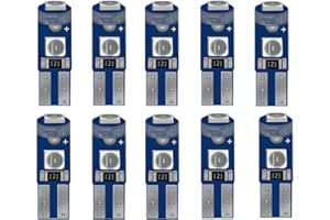 WLJH Super Blue Dash Instrument Cluster Lights Gauge Speedometer Led Kit Fits 1993-1997 Honda Civic Del Sol, Pack of 17