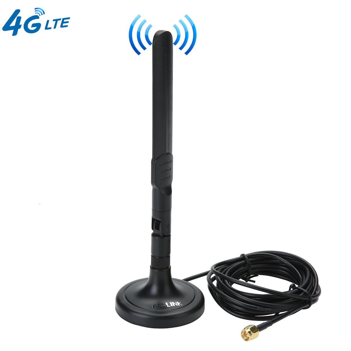 3G 4G LTE Antenna SMA Male Magnetic 3dBi GSM Antennas with Magnetic Sucker for Mobile Phone Signal Enhancer Repeater