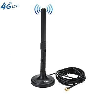 3G 4G LTE Antenna SMA Male Magnetic 3dBi GSM Antennas with Magnetic Sucker for Mobile Phone Signal Enhancer Repeater