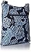 Vera Bradley Women's Cotton Hipster Crossbody Purse, Blue Bandana, One Size