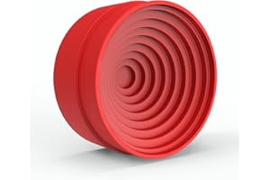 XCD Rubber Flask Stand for Round Bottom Flasks up to 5L, Sturdy Round Bottom Flask Support Lab Rubber Flask Holder, 90 mm Dia