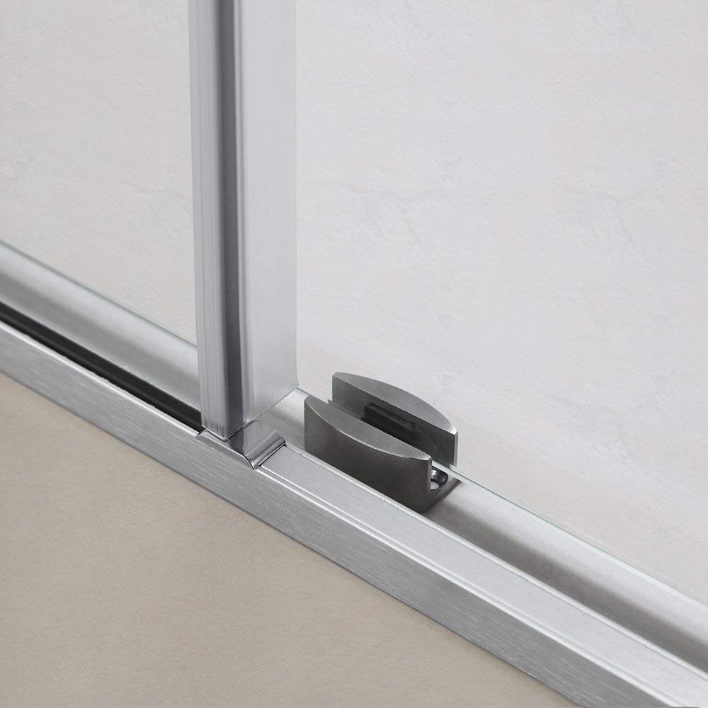WOODBRIDGE Frameless Sliding Shower 4448 Width 76 Height 5/16 inch