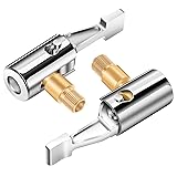 LUMITECO All Metal Lock On Air Chuck Tire Inflator