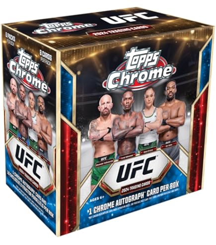 Amazon.com: Topps - UFC 2024 Finest Mega Box Collectible Cards