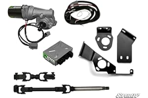 SuperATV Power Steering Kit for 2012+ John Deere Gator 835M | Reduces Steering Effort | 100% Plug and Play EZ-Steer Wiring | Eliminates Bump Steer
