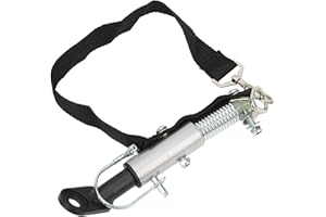 Bike Trailer Hitch, Toolless Installation Easy Stretch, Metal Coupler Attachment, Electric Bike Connector, for City Commuting