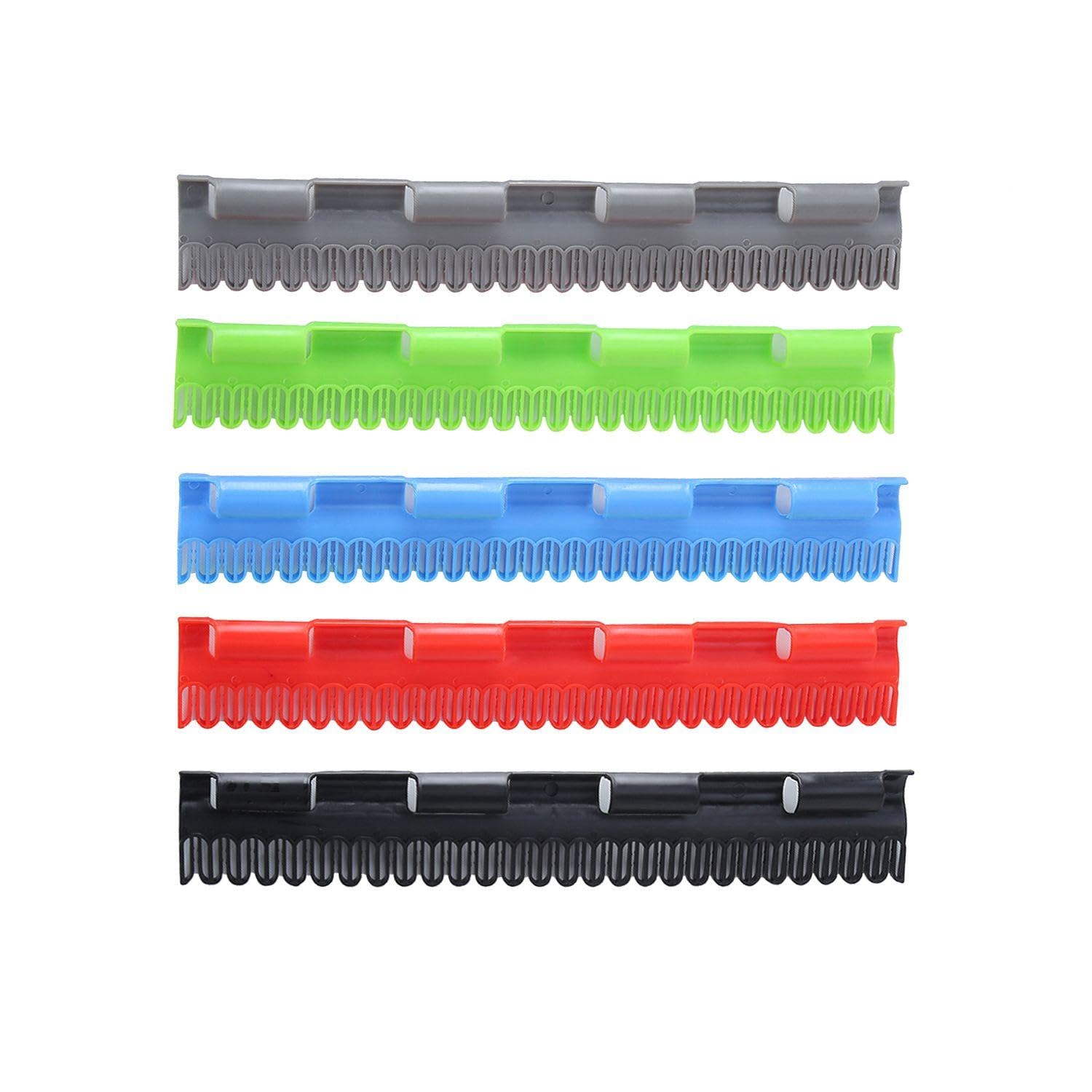 USHXVG Pack of 5 Drying Sock Clips, Plastic, Windproof, Multi-Space, Suitable for Socks, Underwear