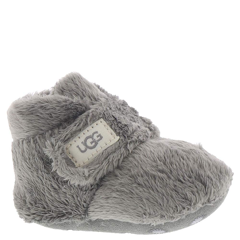 UGG Baby Girls Bixbee Fashion Boot, Charcoal, 0.5 UK
