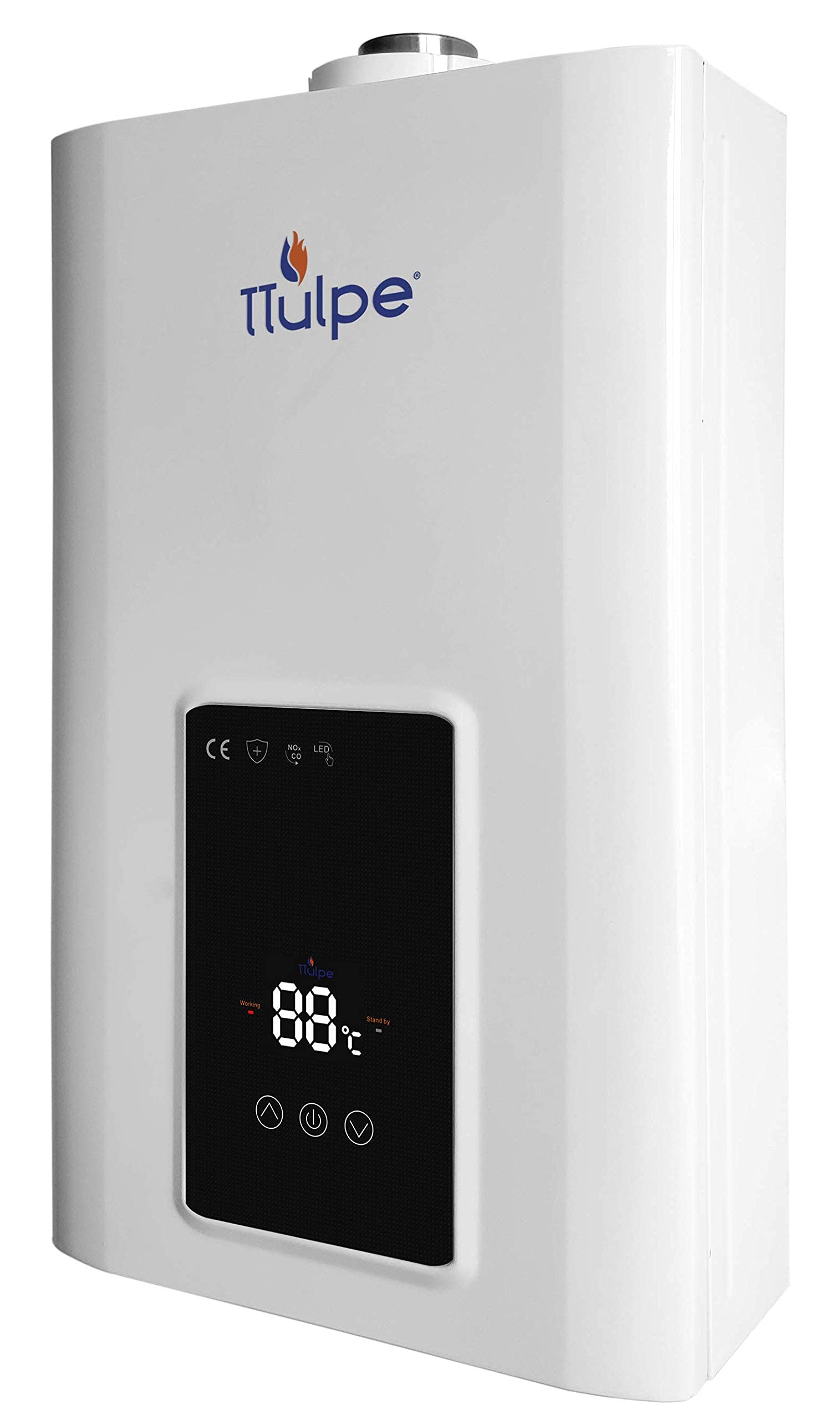 TTulpe® C-Meister 13 P30 Eco, ErP/Low NOx Room Sealed Gas Water Heater, Propane/Butane Gas 30 mbar