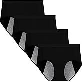 Hbhpov Ladies Underwear, Menstrual Period Underwear for Women Girls Cotton Panties High Waist Comfortable Easy Clean Briefs