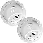 First Alert SMI100, Battery-Operated Smoke Alarm, 2-Pack