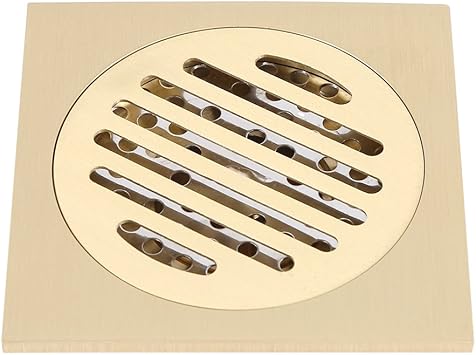 Floor Drain 3 94 X 1 57 Inch Brass Strainer With Insect Proofand