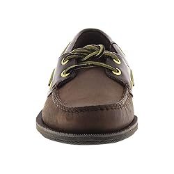 Rockport Men's Perth Boat Shoe, Chocolate/bark, 12 N