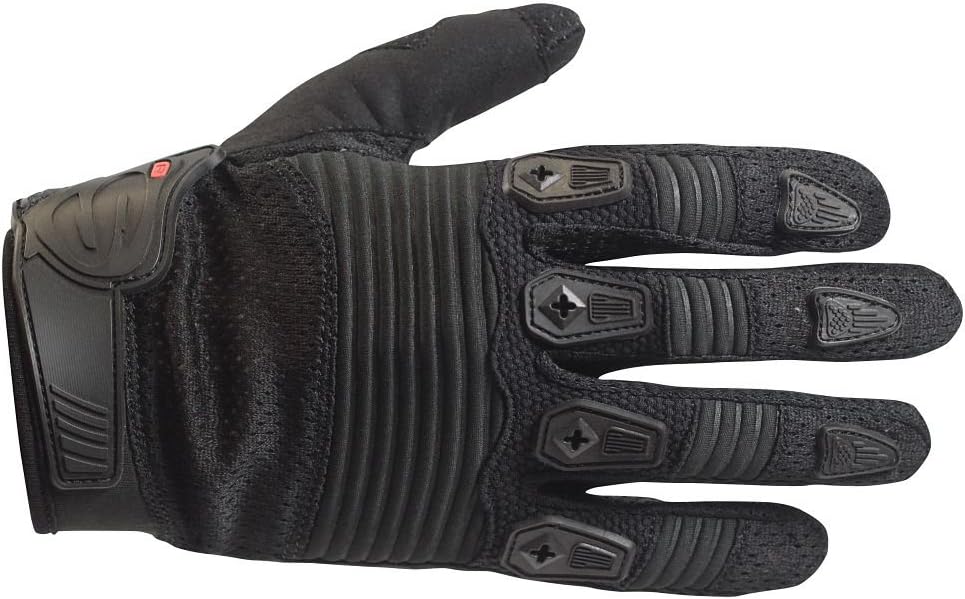 SEDICI Podio OffRoad Motorcycle Gloves SM, Black Automotive