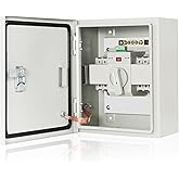 Upgraded 100 Amp Generator Transfer Switch for Home Use, Automatic/Manual Dual Power, 3P 120/240V, Effortless Mode Switching