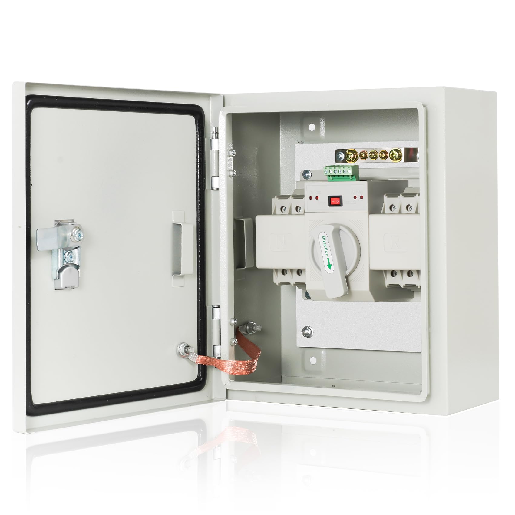 Photo 1 of Upgraded Automatic Transfer Switch for Generator, 100 Amp Dual Power Transfer, 3P, 120/240V, Free Switch Between Manual and Automatic Modes