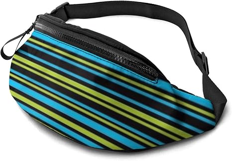 lime green waist bag