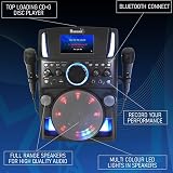 Mr Entertainer Groovebox Karaoke Machine Bluetooth CDG with Screen Lights view 3