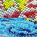 Bysincy DIY 5D Diamond Painting Kits Full Drill for Adults Kids,Full Drill Round Crystal Rhinestone Embroidery Cross Stitch Home Wall Decor Arts Craft Canvas