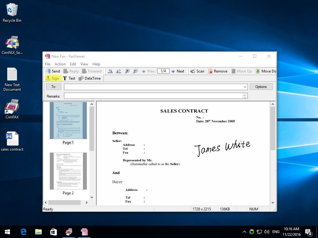 Mua CimFAX H5 High Speed 33.6k Fax Server Auto Save FAX as PDF 100 ...