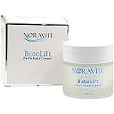 Noravite Botolift Face Tightening and Lifting Cream (Unscented)- Anti Wrinkle Face Cream with Hyaluronic Acid and Argireline | Age Repair & Moisturizer | Formulated in Greece