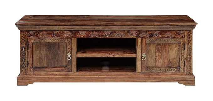 Direct Deal TV Unit (Wood, Brown)