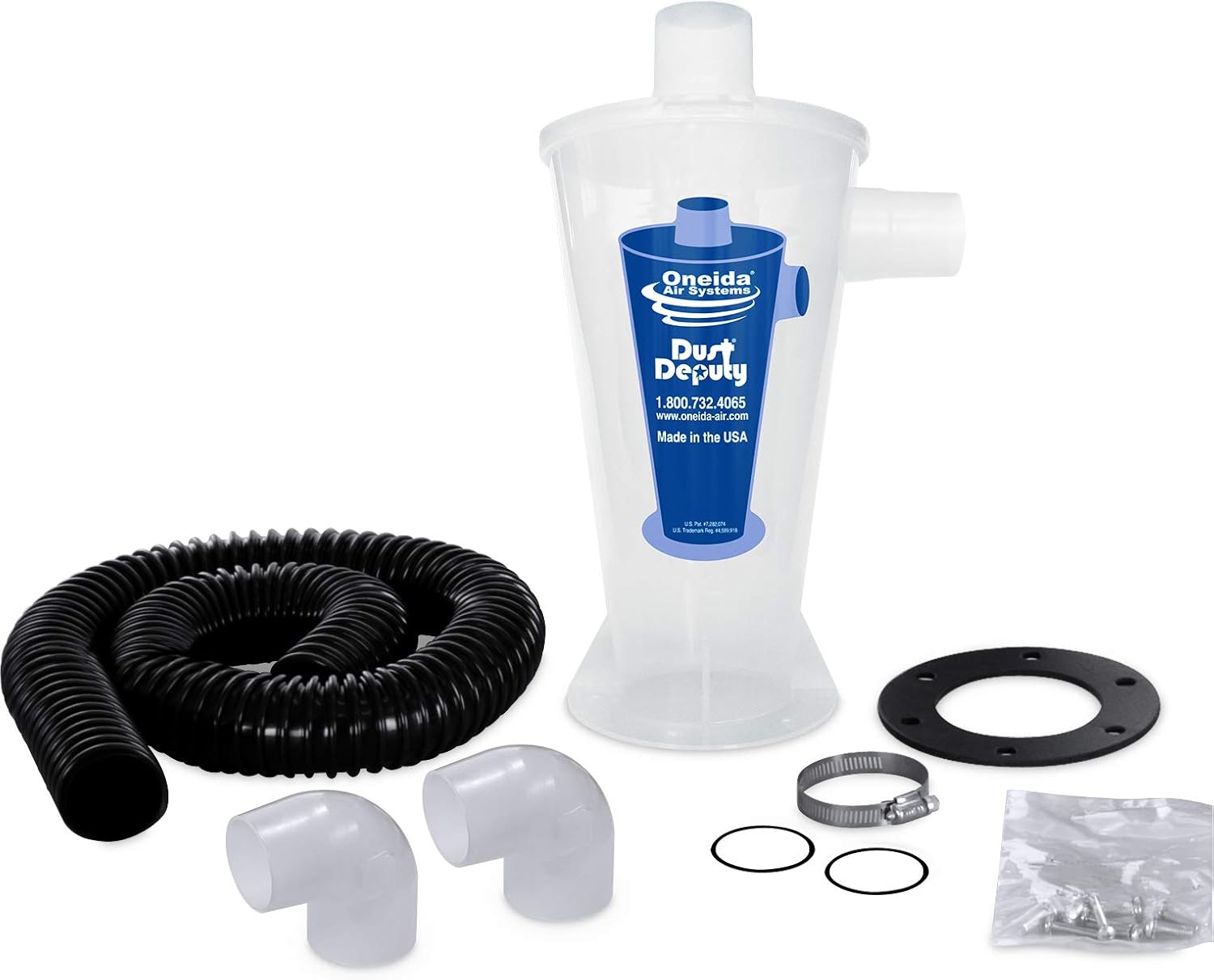Dust Deputy Anti-Static Cyclone Separator (DD DIY Plus): Home Improvement