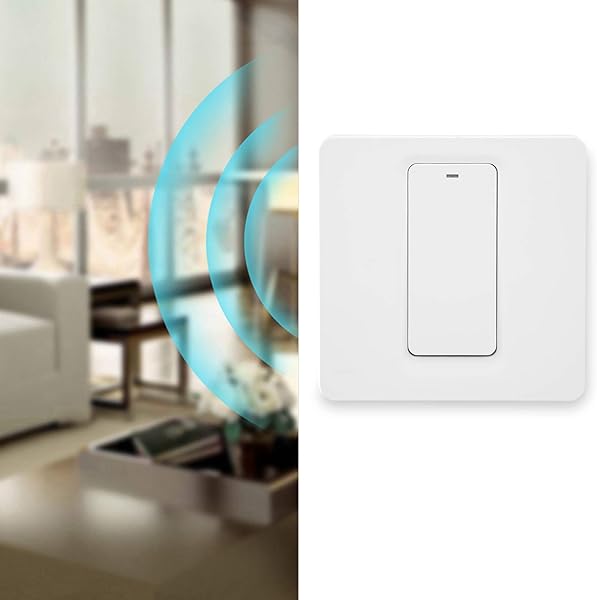 Smart Switch WiFi Button Control remoto Accesorios industriales compatibles con Amazon Alexa y para el control de voz de Google Home