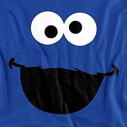 Popfunk Sesame Street Character Face Adult T Shirt