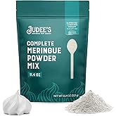 Judee’s Complete Meringue Powder Mix 11.4 oz - Great for Baking and Decorating - No Preservatives - Gluten-Free and Nut-Free