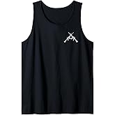 American Style Grunt Patriotic Rifle Tank Top