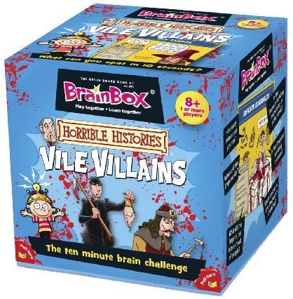 BrainBox Horrible Histories Vile Villains by The Green Board Game Co.