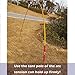 TRIWONDER Tent Pole Repair Splint Repair Kit Spare Repair Tube for Diameter 8.5-10.5mm (Red - 4 Pack)