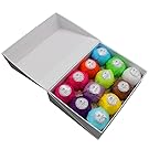 LADO PETRA Essential Oil Bath Bombs Set, 2. 8 ounces (Set of 12)