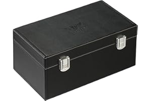 SENTINEL SHIELD PRO Premium Faraday Box with 2 Faraday Pouches for Car Keys - RFID Signal Blocking Box, Keyless Entry Key Fob Protector, Anti-Theft Signal Blocker for Car Security with PU Leather Design [Large Capacity]