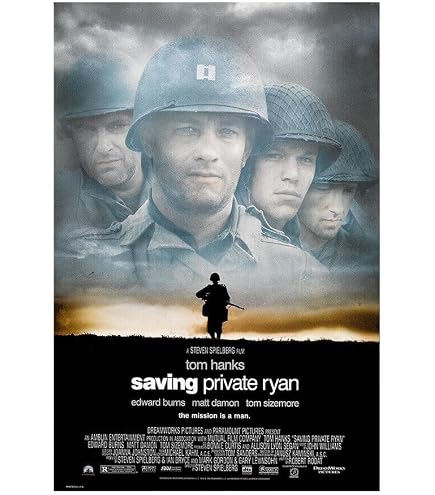 Amazon.com: Posters USA - Saving Private Ryan Movie Poster GLOSSY