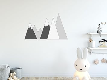 Creatisto Wandsticker Kinder I Wandaufkleber Wanddeko Wandtattoo I Wandgestaltung Fur Babyzimmer Design Berg Und Tal Amazon De Kuche Haushalt