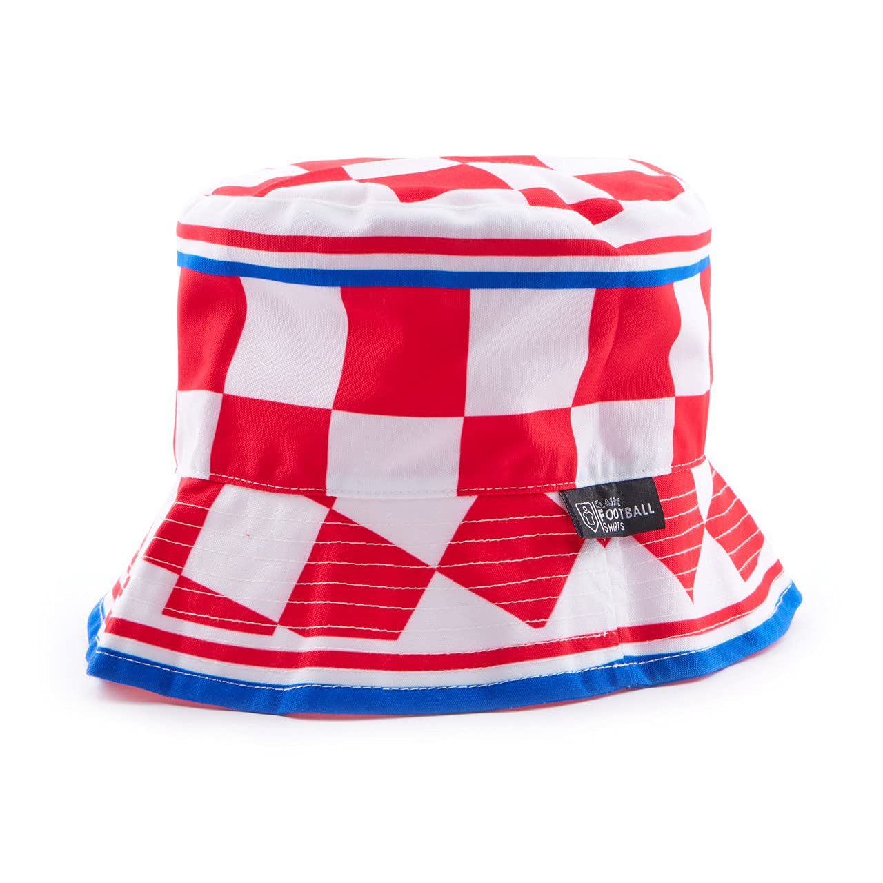 Classic Football Shirts Euro 96' Croatia Home Bucket Hat Red/White