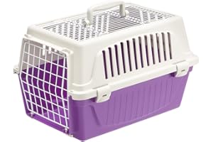 Ferplast Atlas Pet Carrier | Small Pet Carrier for Dogs & Cats w/Top & Front Door Access