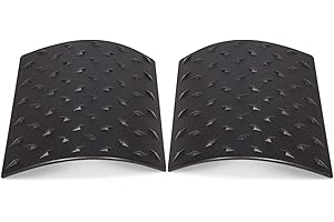 Danti Black Cowl Body Armor Outer Cowling Cover for Jeep Wrangler JK JKU Unlimited Rubicon Sahara X Off Road Sport 2007-2018 (Pack of 2)