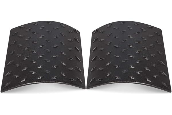Danti Black Cowl Body Armor Outer Cowling Cover for Jeep Wrangler JK JKU Unlimited Rubicon Sahara X Off Road Sport 2007-2018 (Pack of 2)