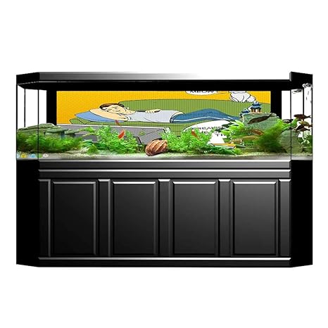 Amazon Com Also Easy Aquarium Collage Lying On Couch Watching Tv